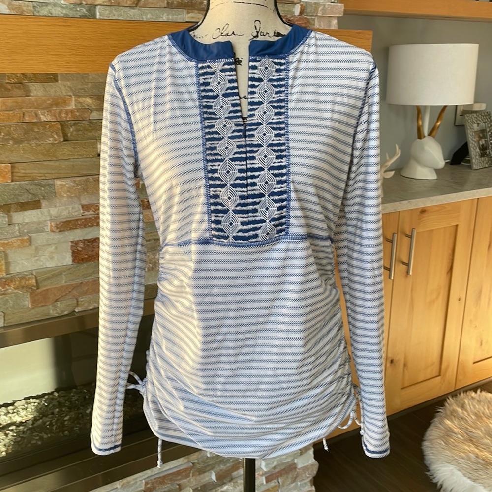 NWOT Cabana Life Sun Shirt/Rash Guard